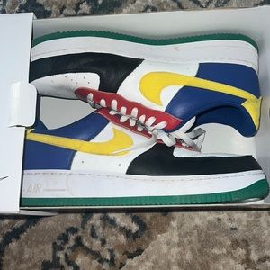Custom Color Block Air Force 1